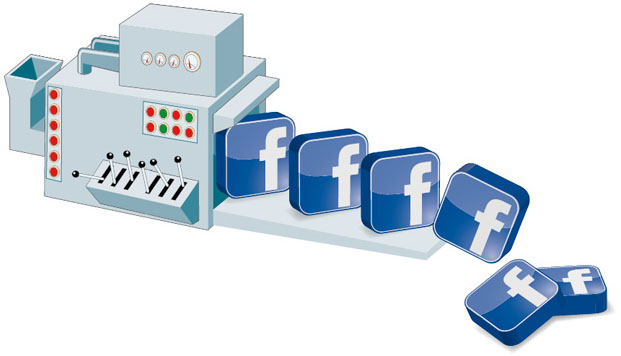Facebook-Maschine