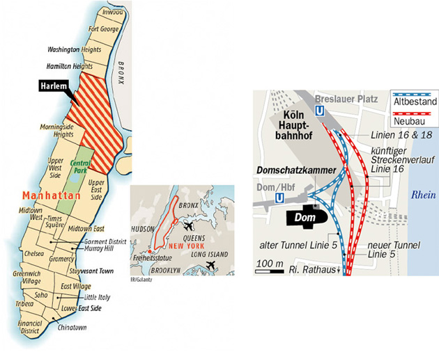 Manhattan und Kln