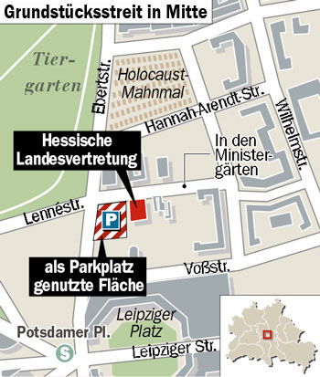 Grundstckstreit in Mitte